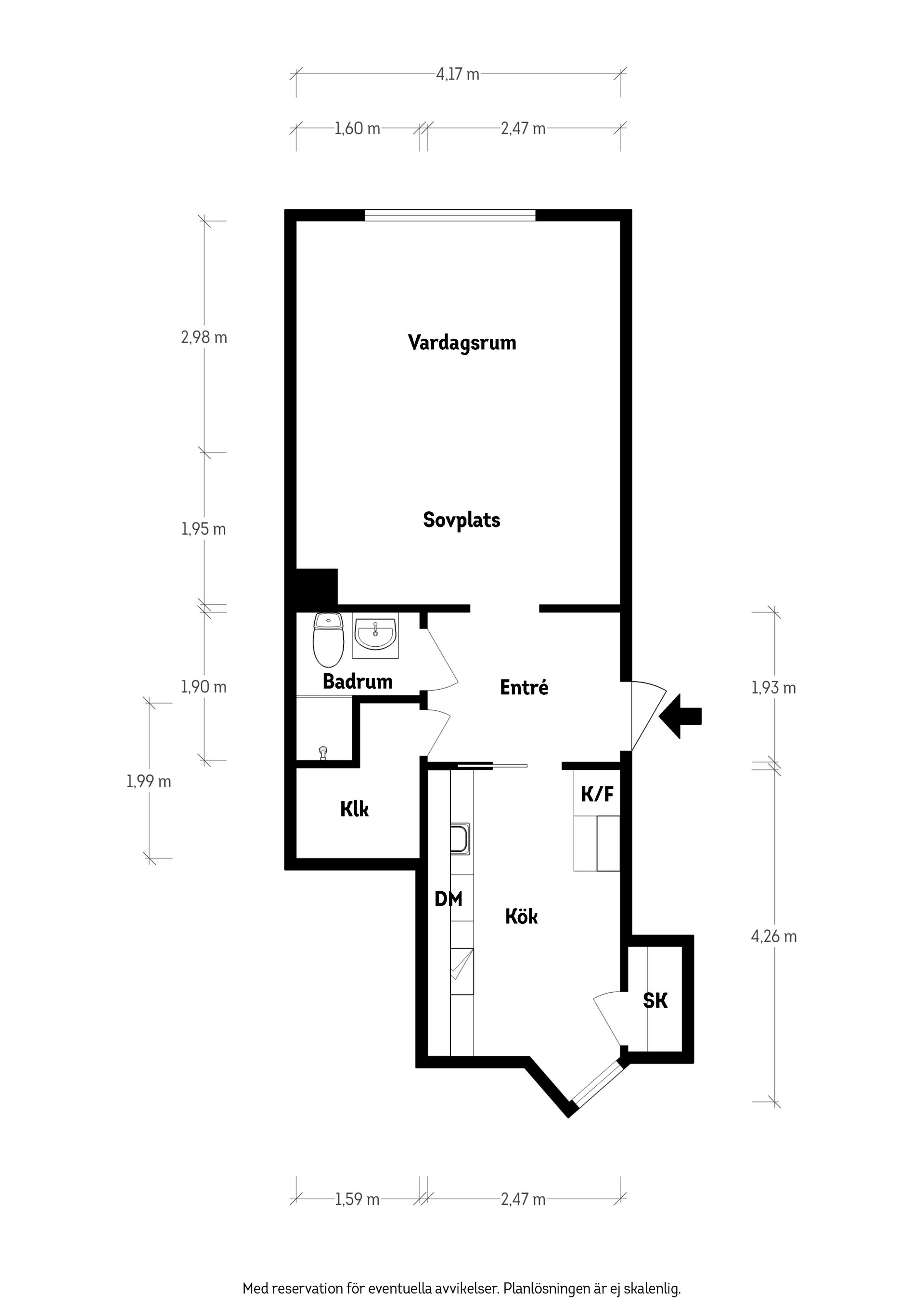 Bostadsrätt, Kallkällegatan 16B, Kålltorp, Göteborg