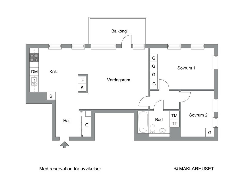 Bostadsrätt, Gustavslundsvägen 149p, Alvik, Stockholm