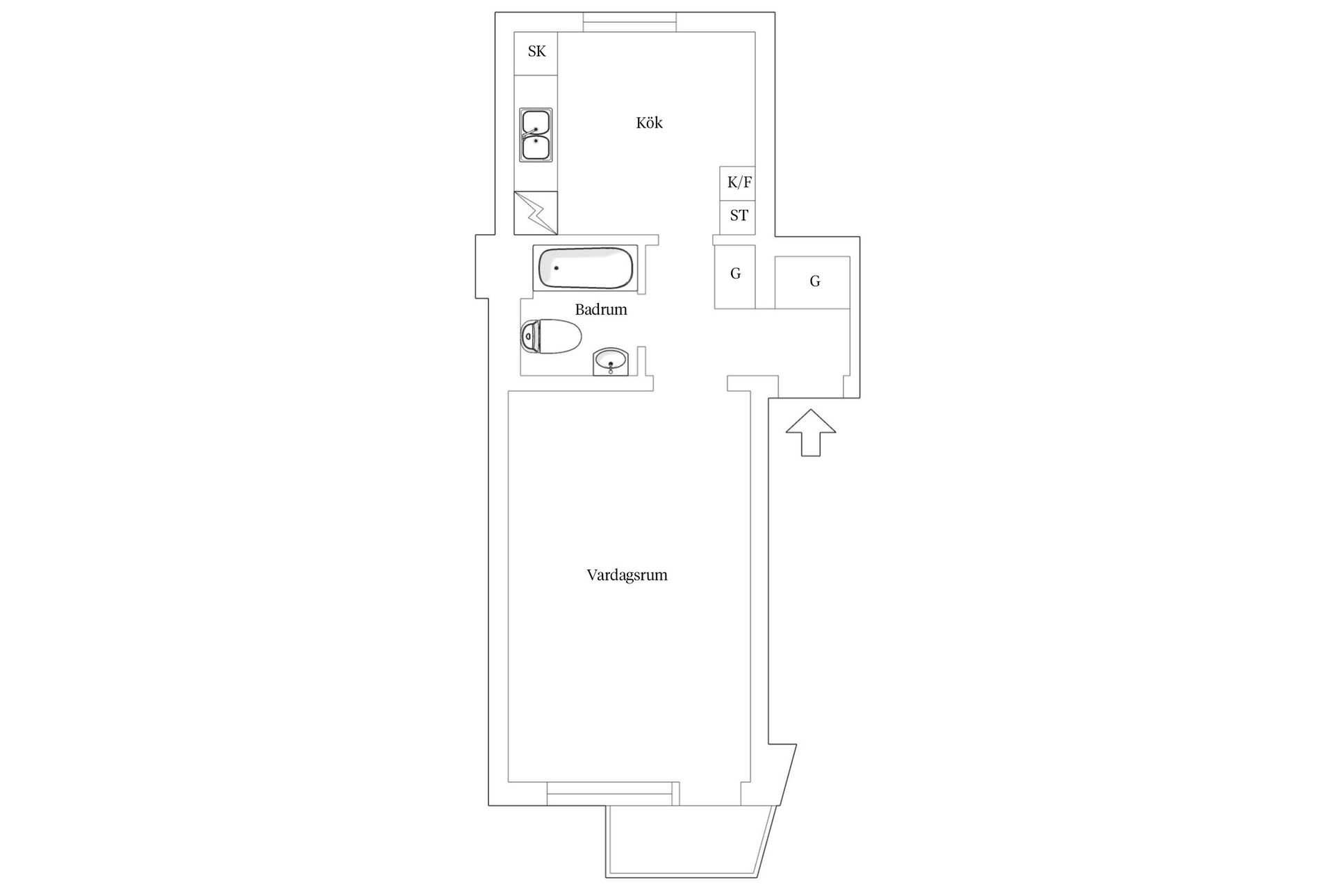 Bostadsrätt, Lagerbrings väg 7A, Galjevången, Lund