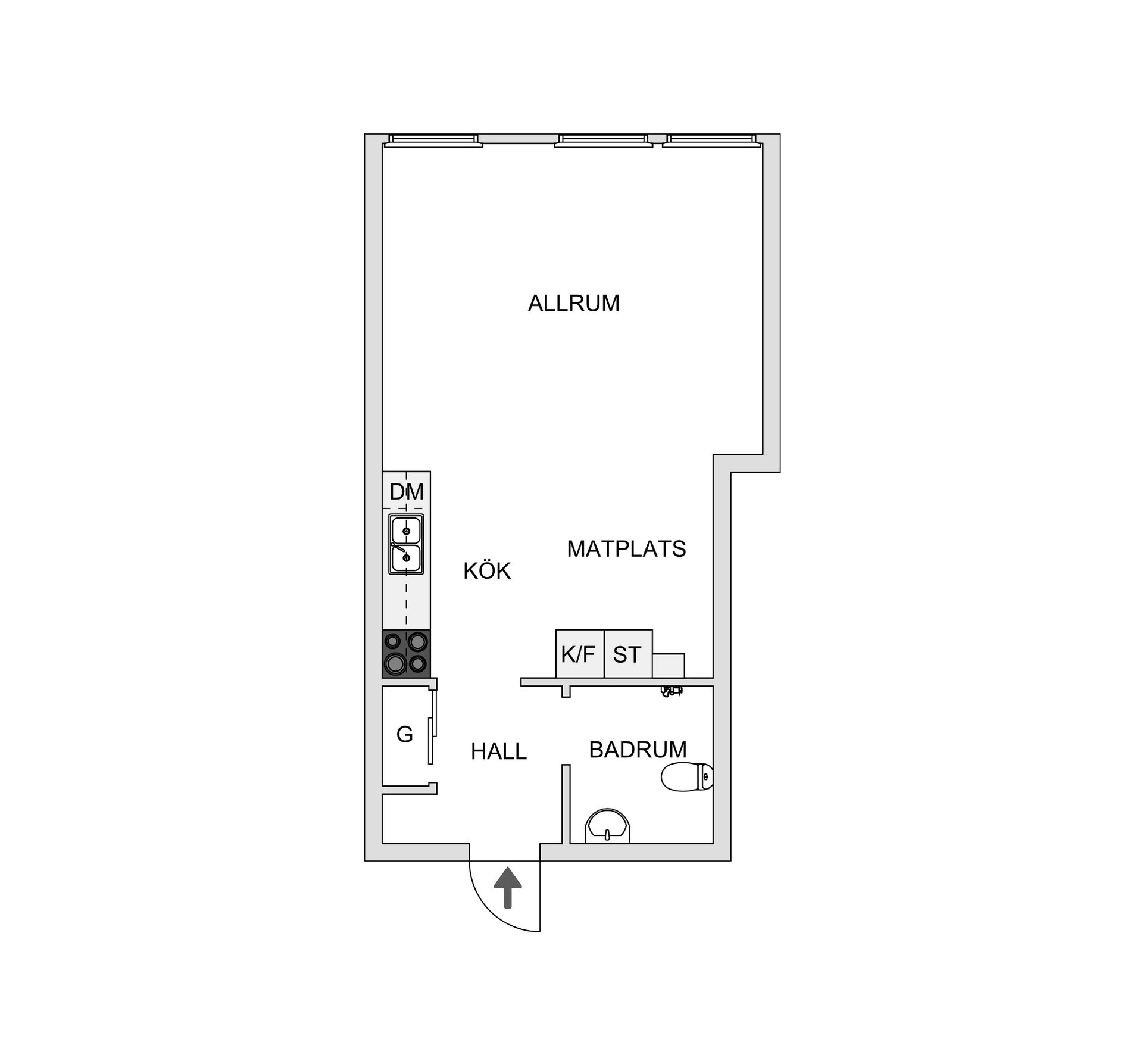 Bostadsrätt, Bodalsvägen 2A, Baggeby, Lidingö