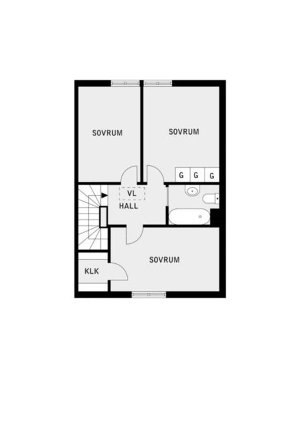 Bostadsrätt, Radhus, Engelbrektsvägen 83, Haga, Vallentuna