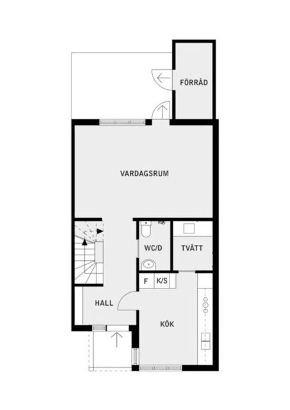 Bostadsrätt, Radhus, Engelbrektsvägen 83, Haga, Vallentuna