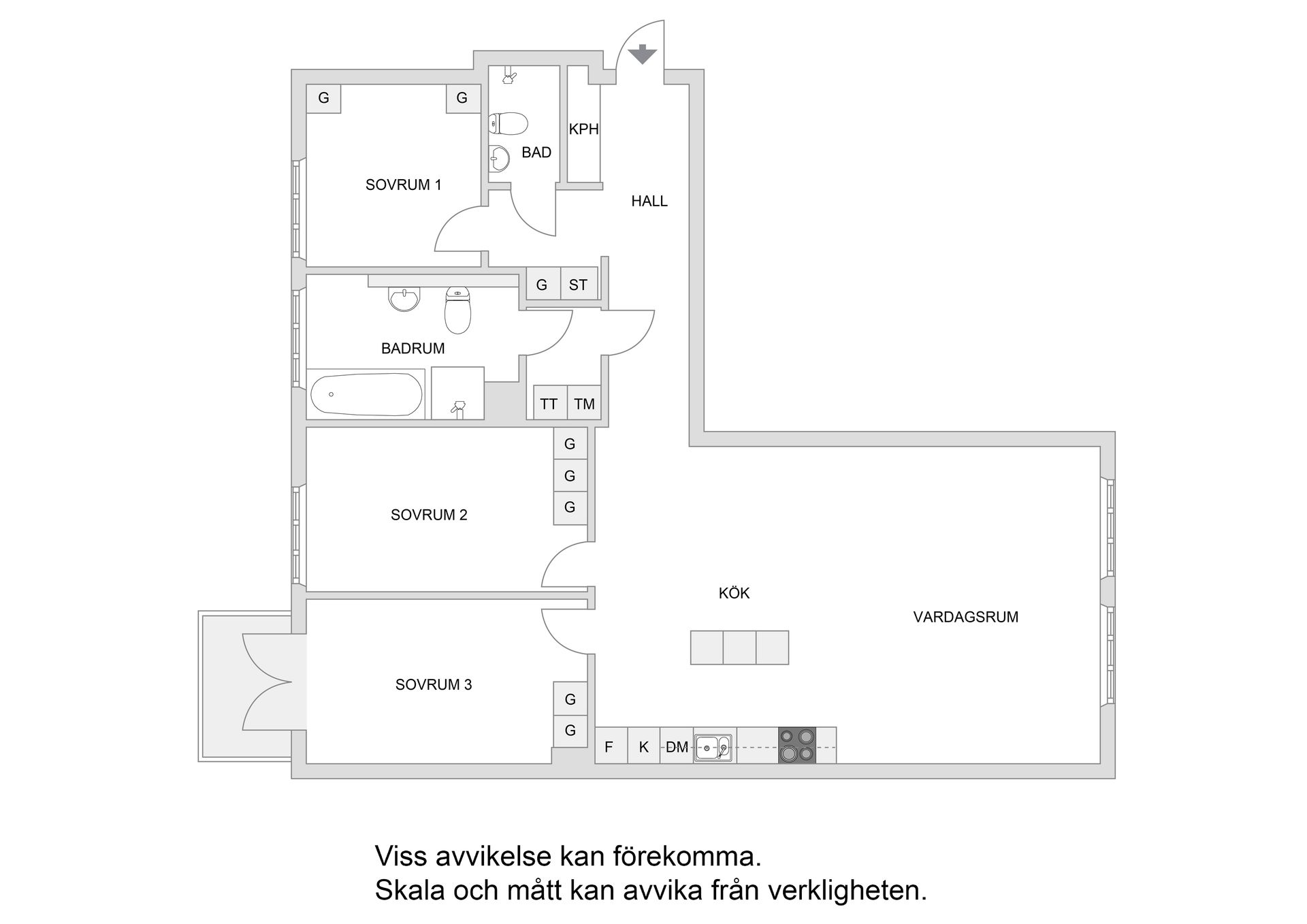 Bostadsrätt, Vattugatan 6, Centrala Sundbyberg, Sundbyberg