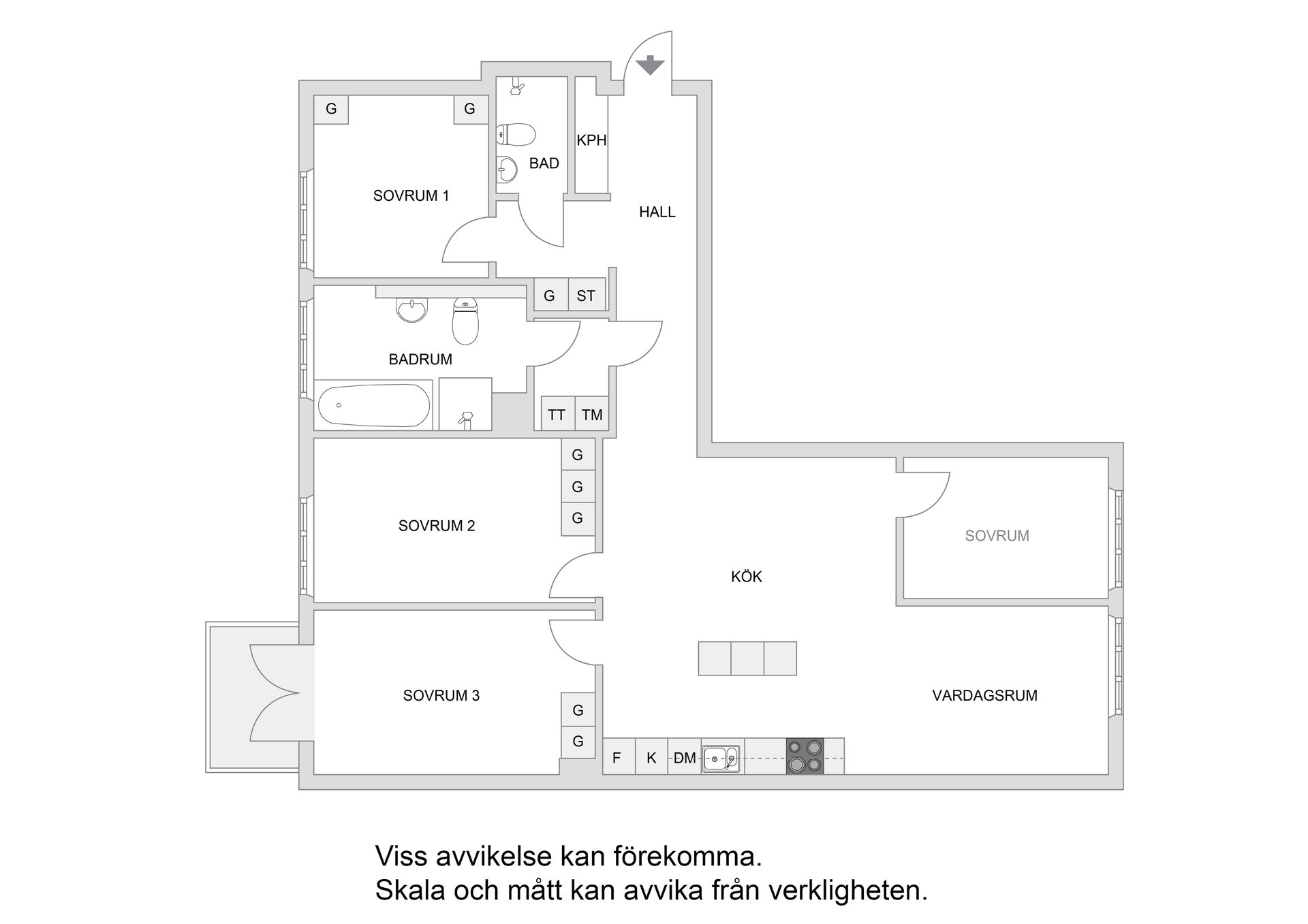 Bostadsrätt, Vattugatan 6, Centrala Sundbyberg, Sundbyberg