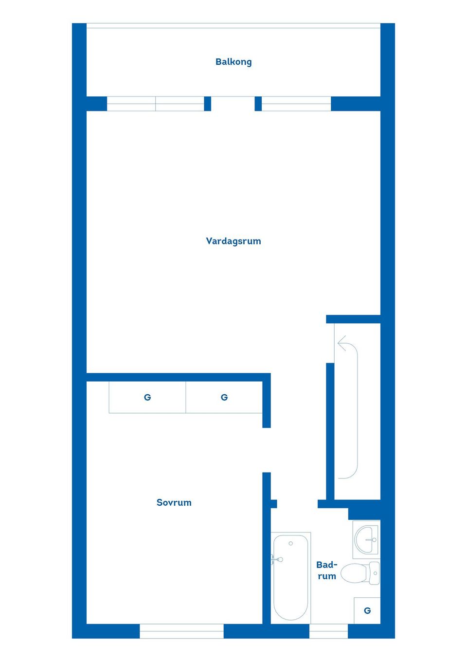 Bostadsrätt, Radhus, Vallgångsvägen 6C, Höjersdal, Gävle