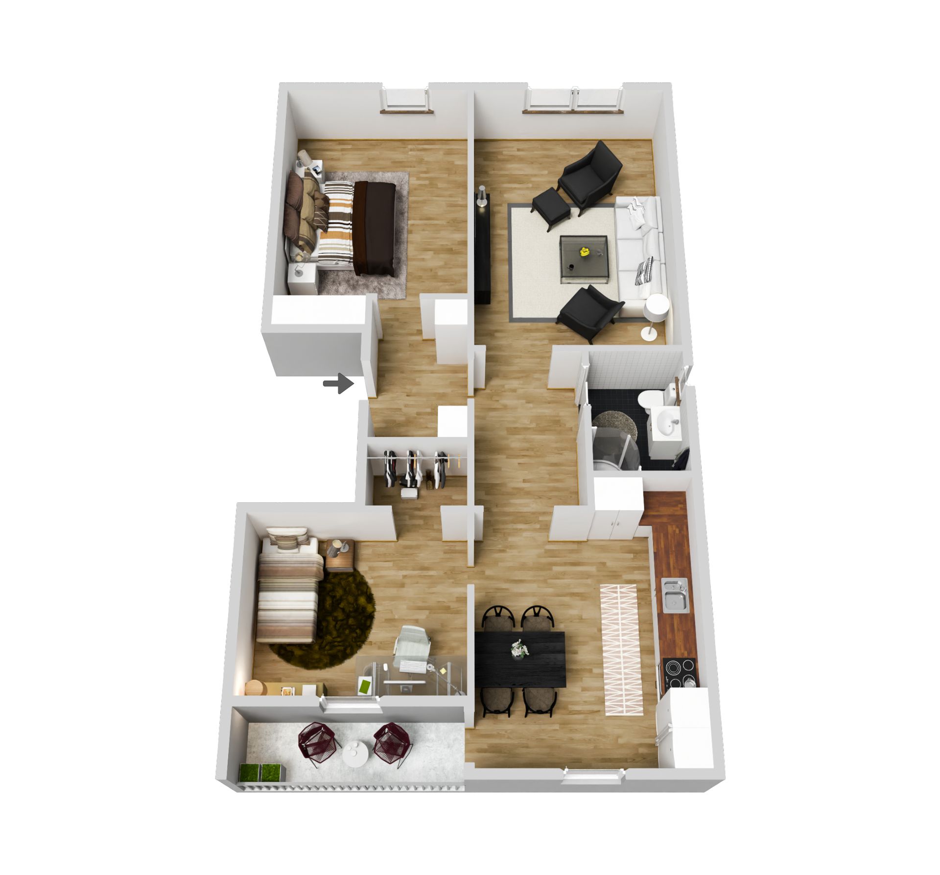 Bostadsrätt, Tegelvägen 10B, Britsarvet, Falun
