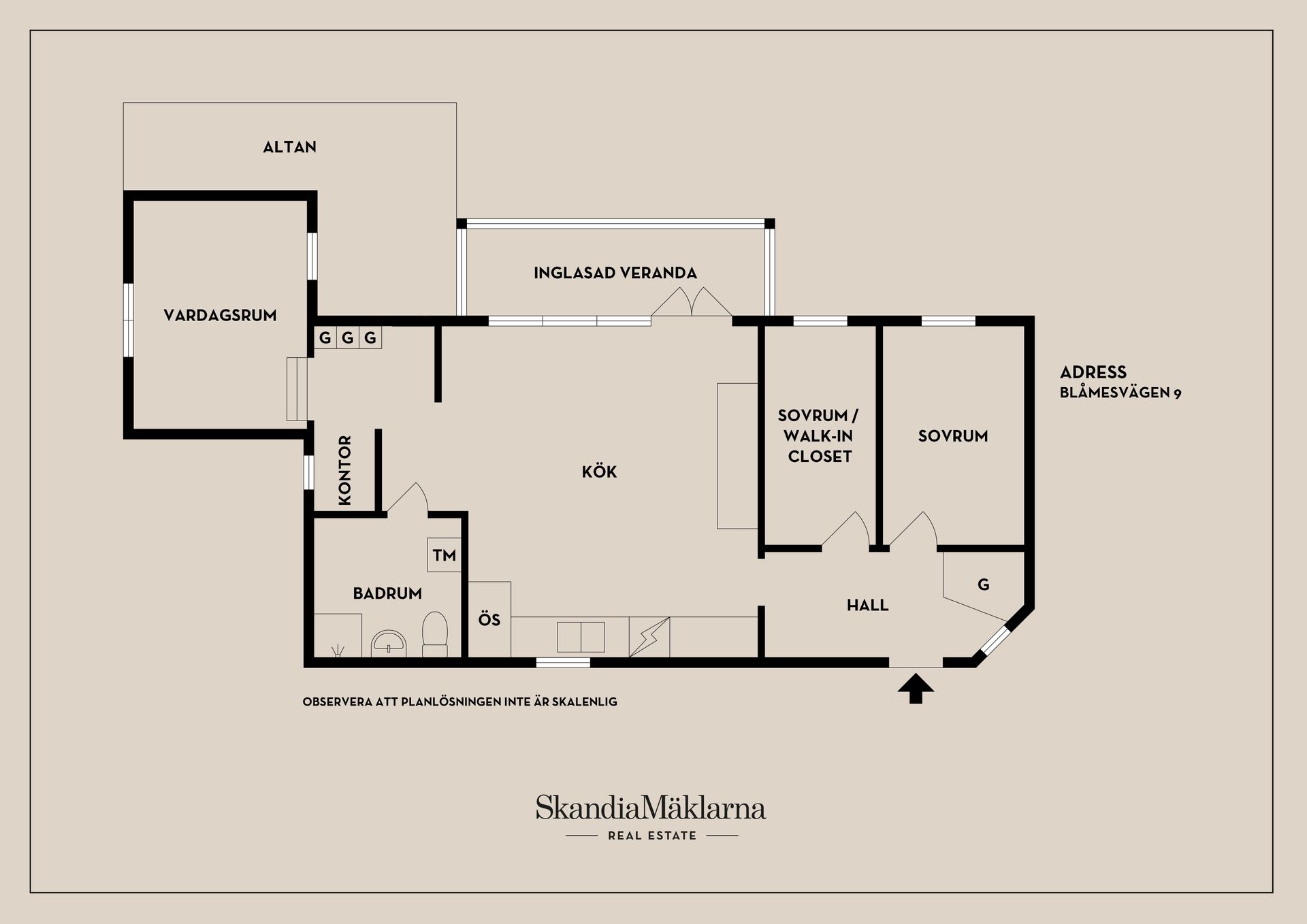 Fritidshus, Blåmesvägen 9, Uttervik, Nyköping