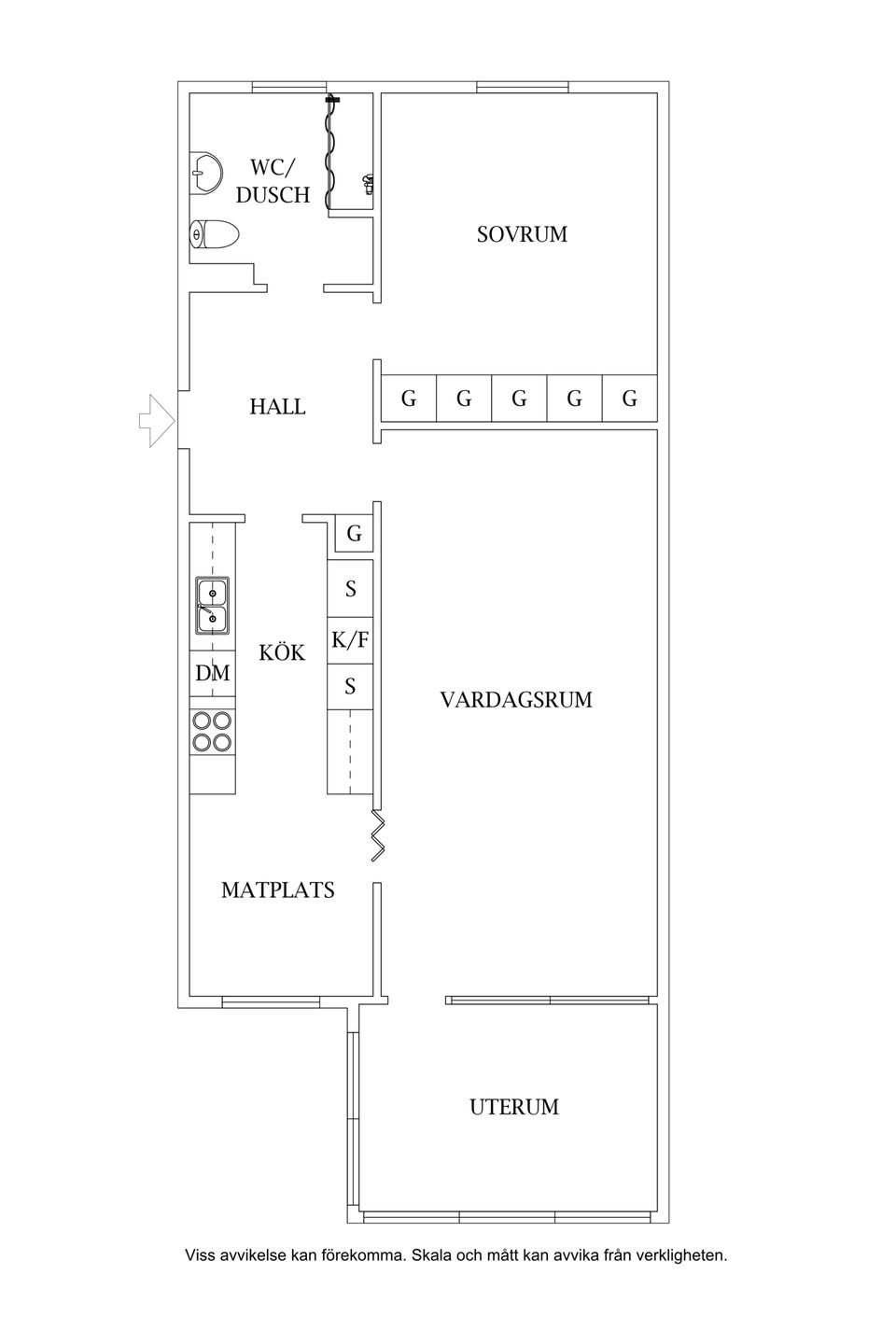 Bostadsrätt, Nygatan 12B, Centrum, Ulricehamn