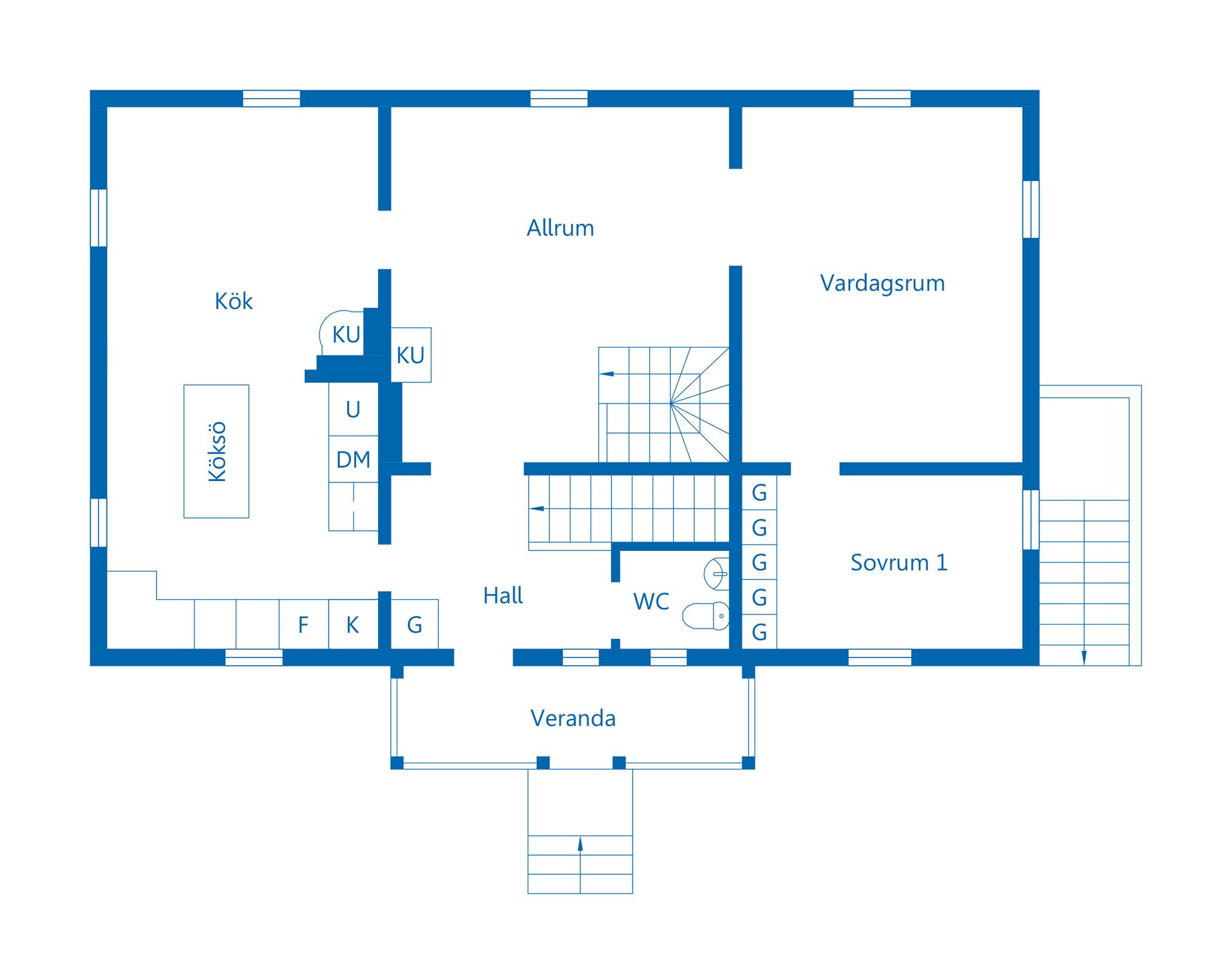 Villa, Björkdalsvägen 2, Rimbo, Norrtälje