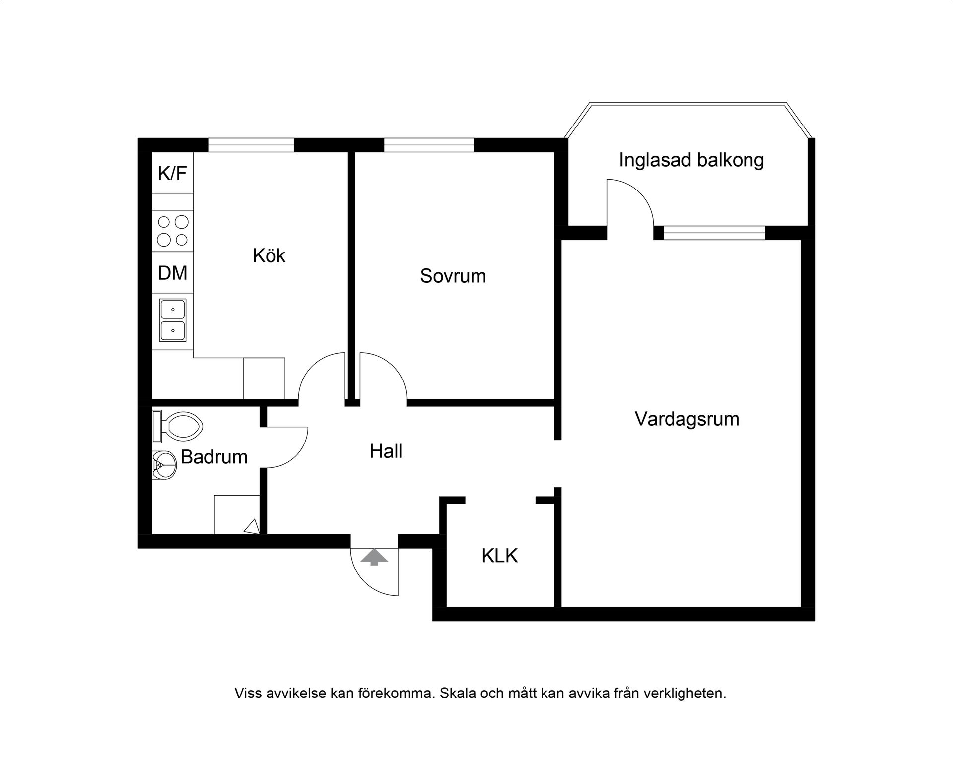 Bostadsrätt, Kollegiegatan 9B, Nydala, Malmö