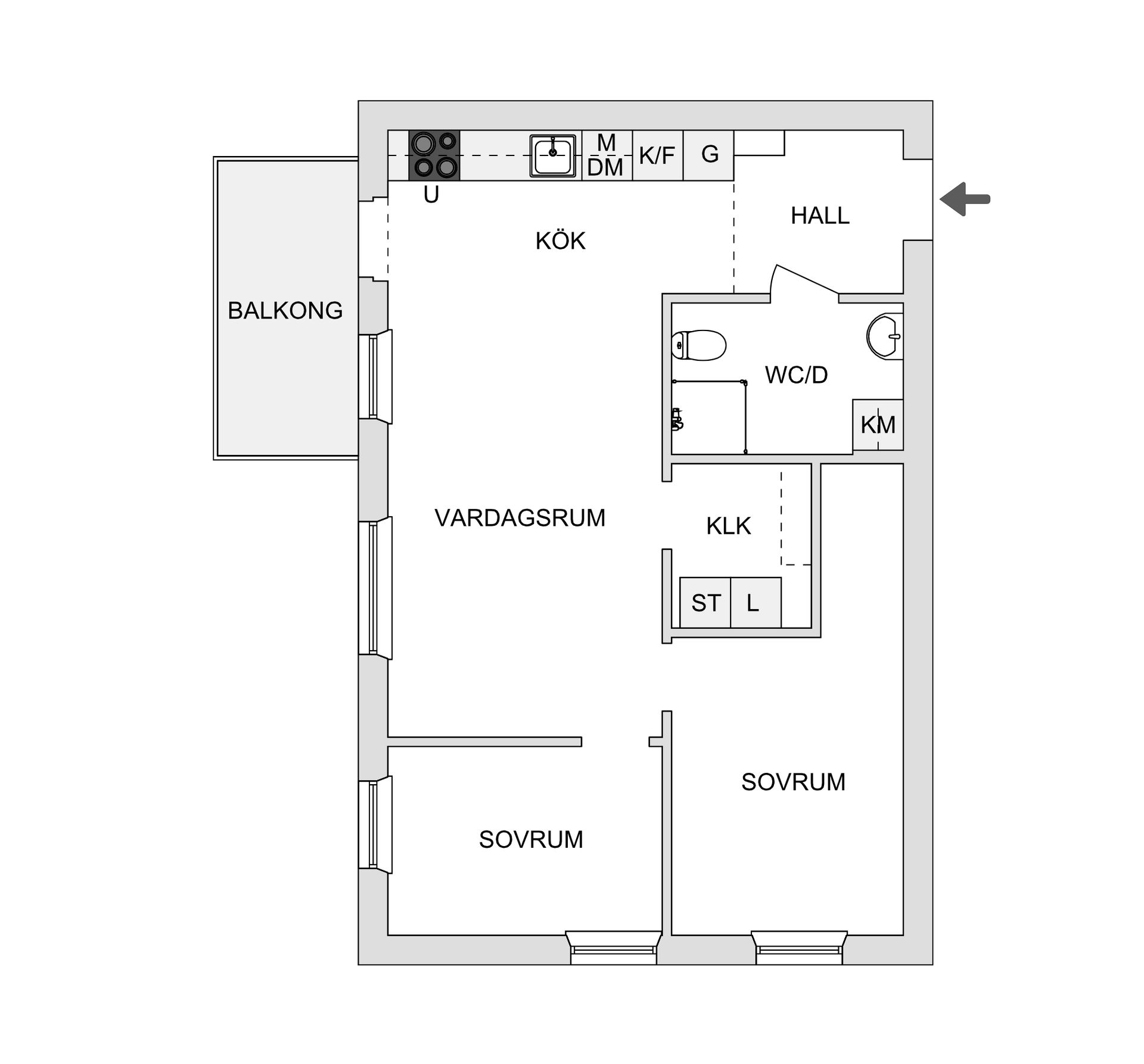 Bostadsrätt, Fisksätravägen 28A, lgh 11305, Fisksätra, Nacka