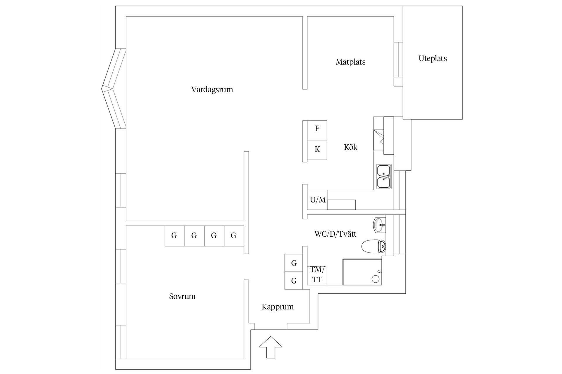 Bostadsrätt, Håkanstorpsvägen 1B, Håkanstorp, Malmö