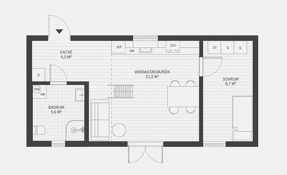 Bostadsrätt, Bergsjövägen 28A, Kårsta, Vallentuna