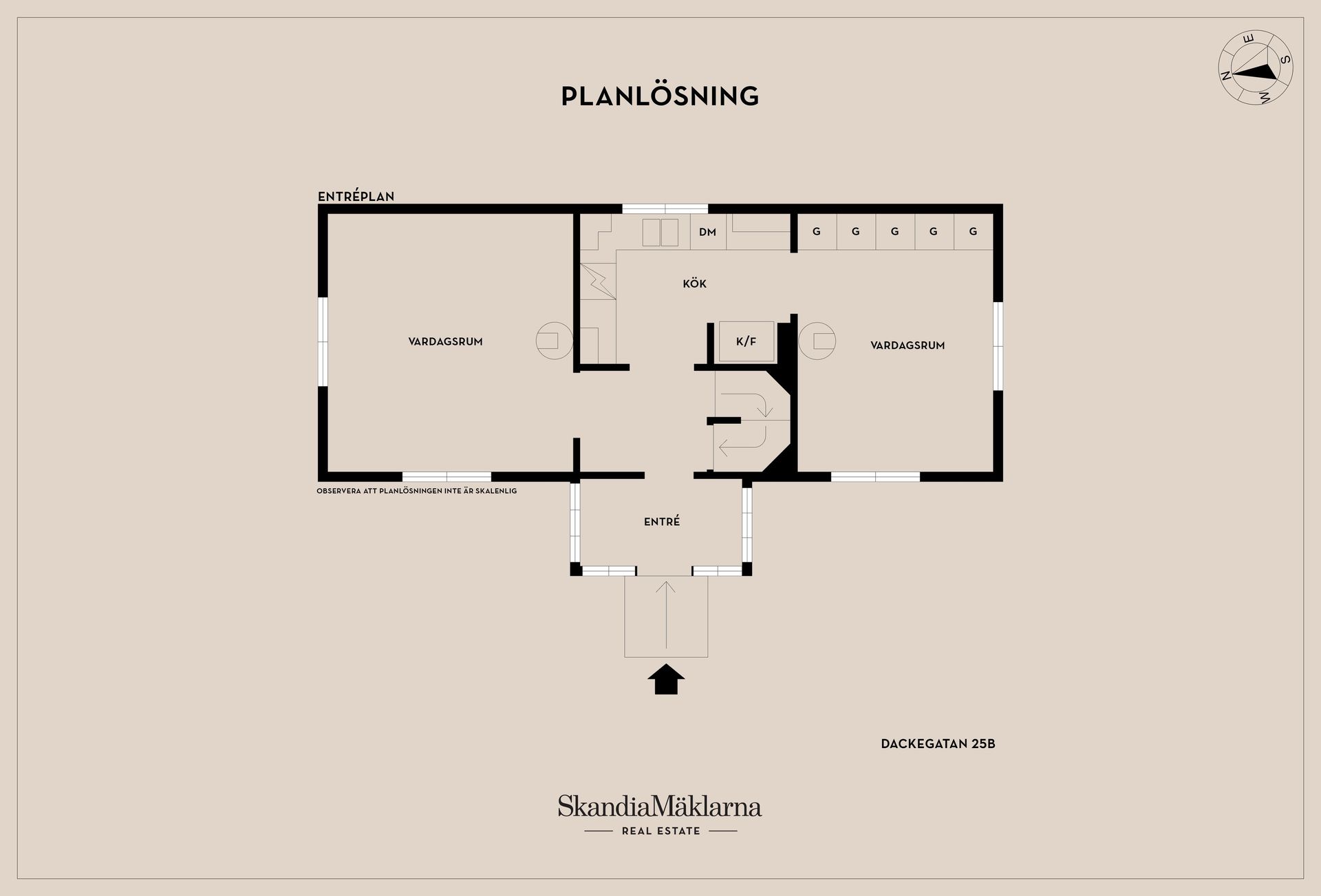 Villa, Dackegatan 25B, Mjölby Centralt, Mjölby