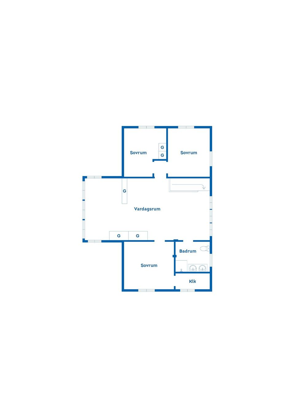 Villa, Bryggegården 35, Sunne