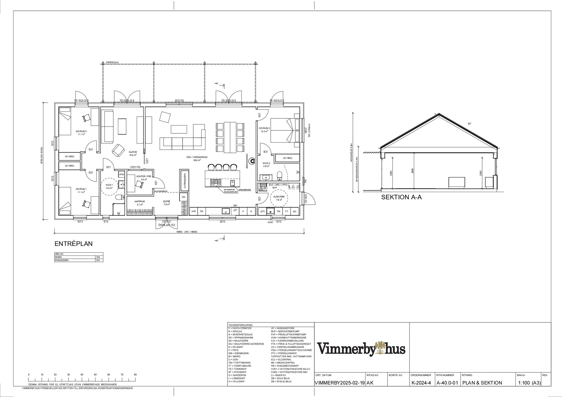 Villa, Knubbelyckan Kolbyttemon 1:3, Kolbyttemon, Linköping