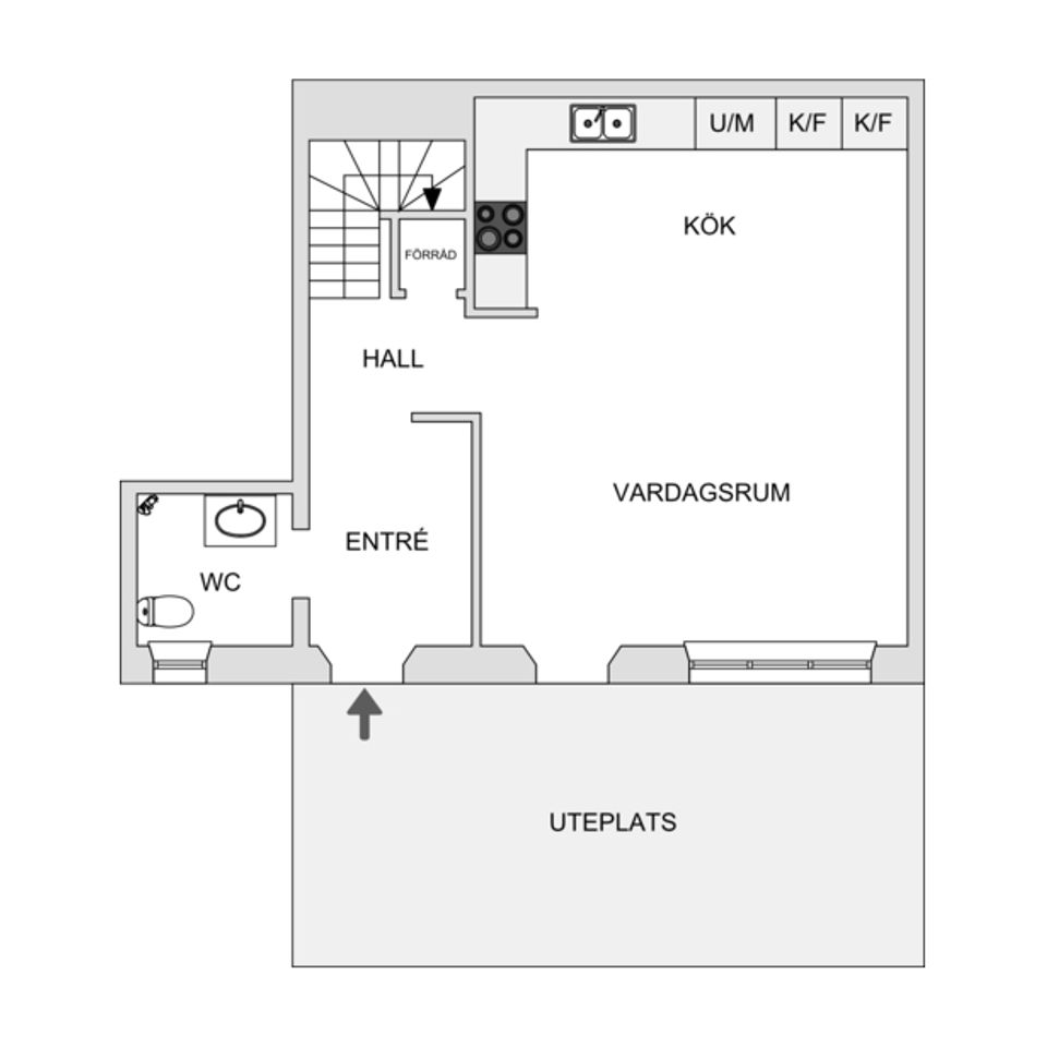Bostadsrätt, Zinkens väg 45, Södermalm - Zinkensdamm, Stockholm