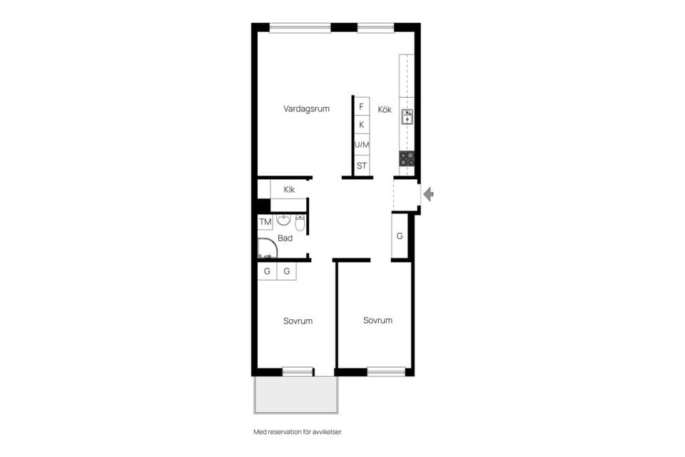 Bostadsrätt, Österängsgatan 14 E, Fålhagen, Uppsala