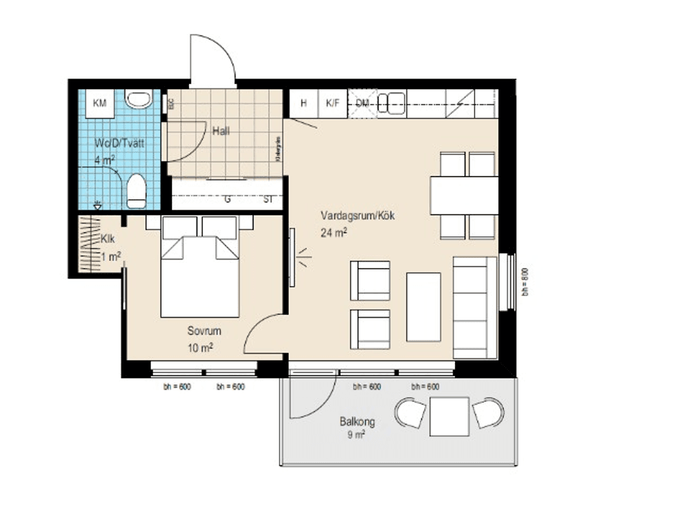 Bostadsrätt, Rudbecks Väg 149, Edsberg, Sollentuna