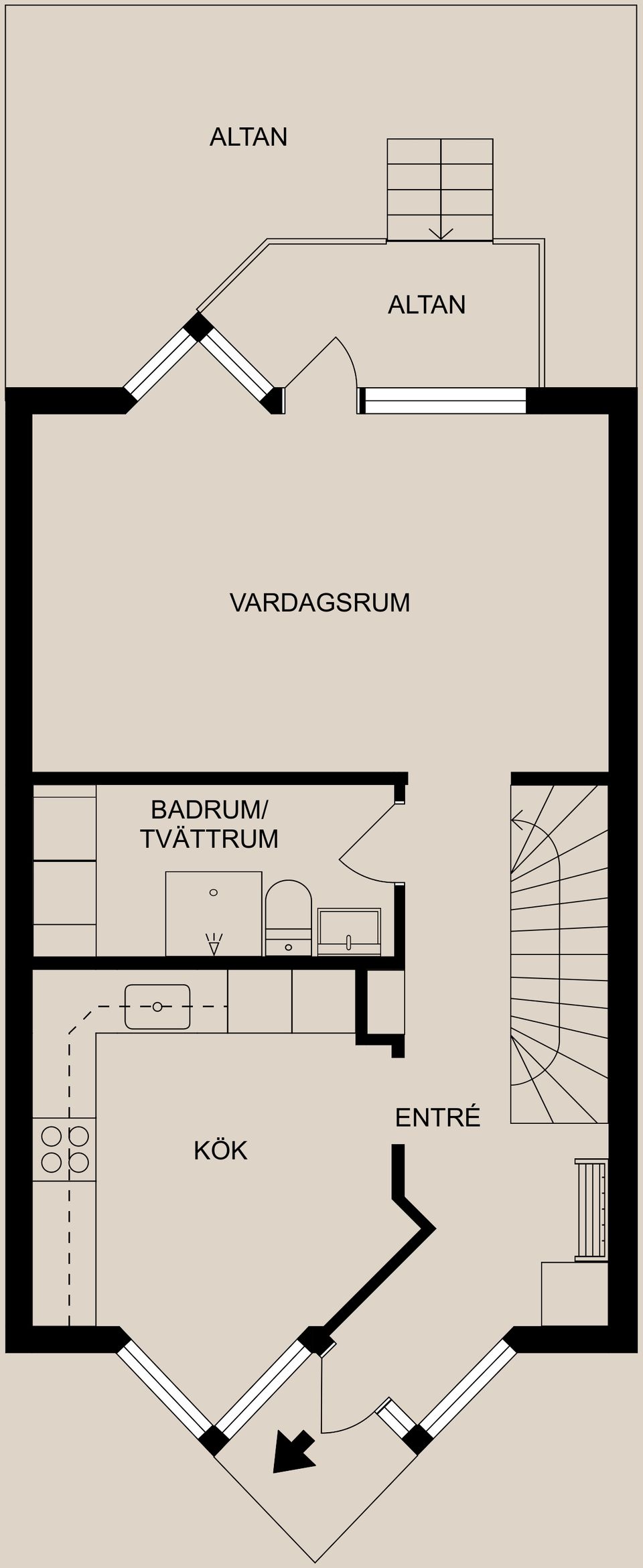 Bostadsrätt, Mandelblomsvägen 77, Hårstorp, Finspång