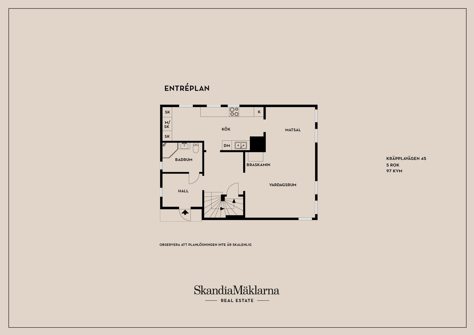 Villa, Kräpplavägen 45, Stuvsta - Segersminne, Huddinge