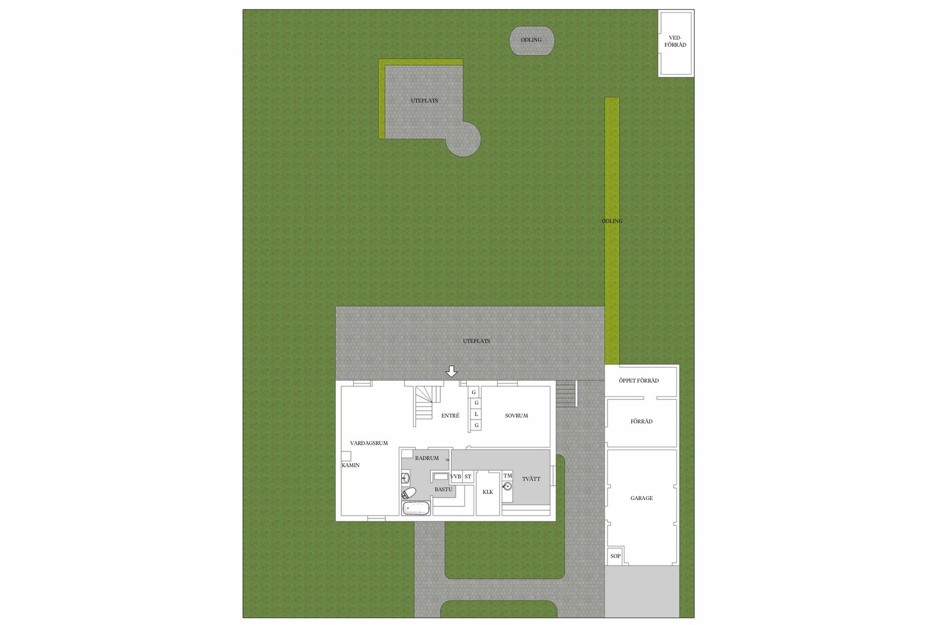 Villa, Kaptensgatan 8, Höör - Centralt, Höör