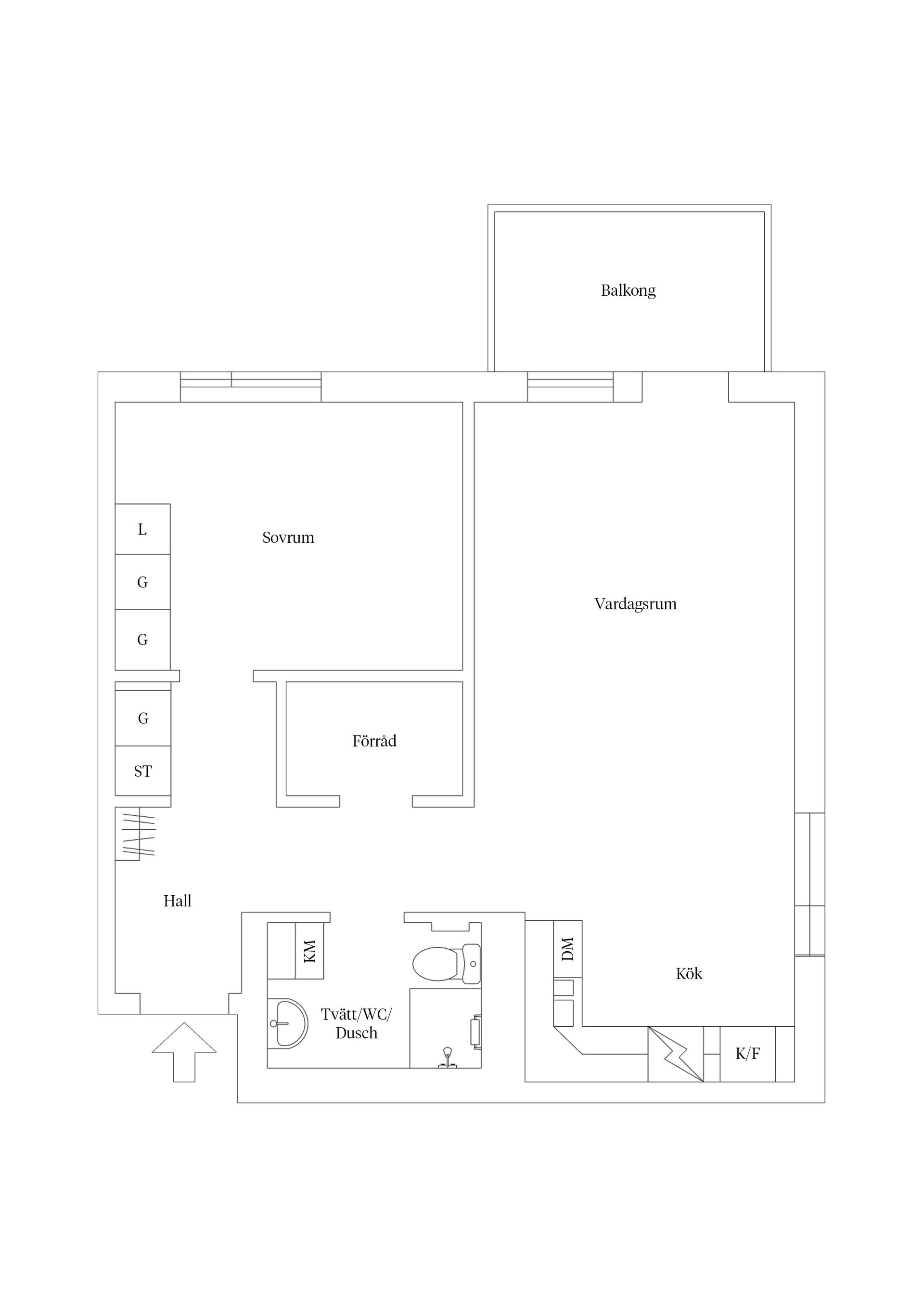 Bostadsrätt, Stamvägen 33, Djurängen, Kalmar
