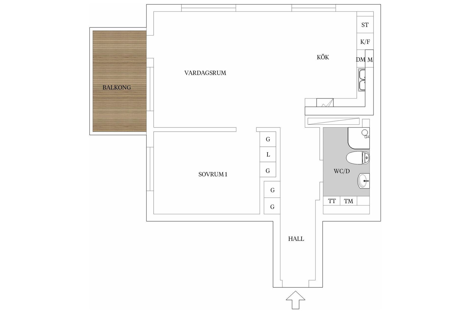 Bostadsrätt, Kvillegatan 23, Centrala Hisingen, Göteborg