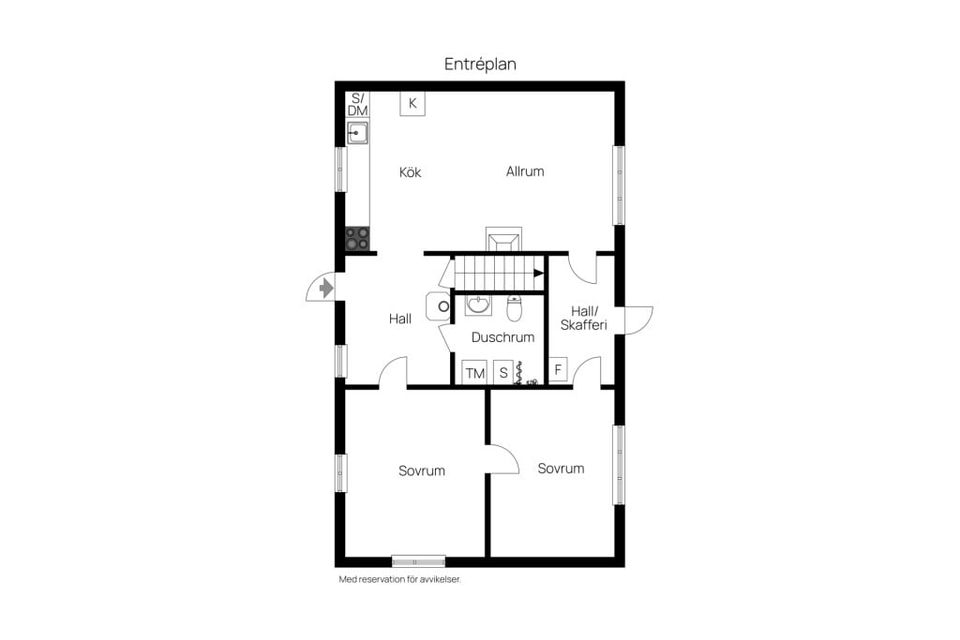 Villa, Stenhällsvägen 8, Gladsax, Simrishamn