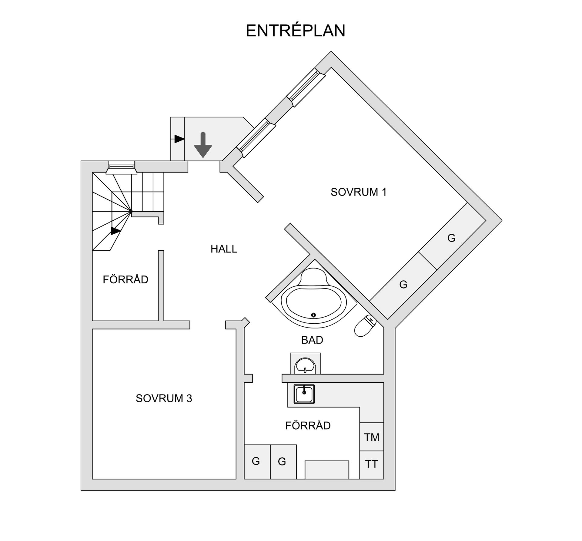 Bostadsrätt, Radhus, Gräsgatan 8, Vidingsjö, Linköping