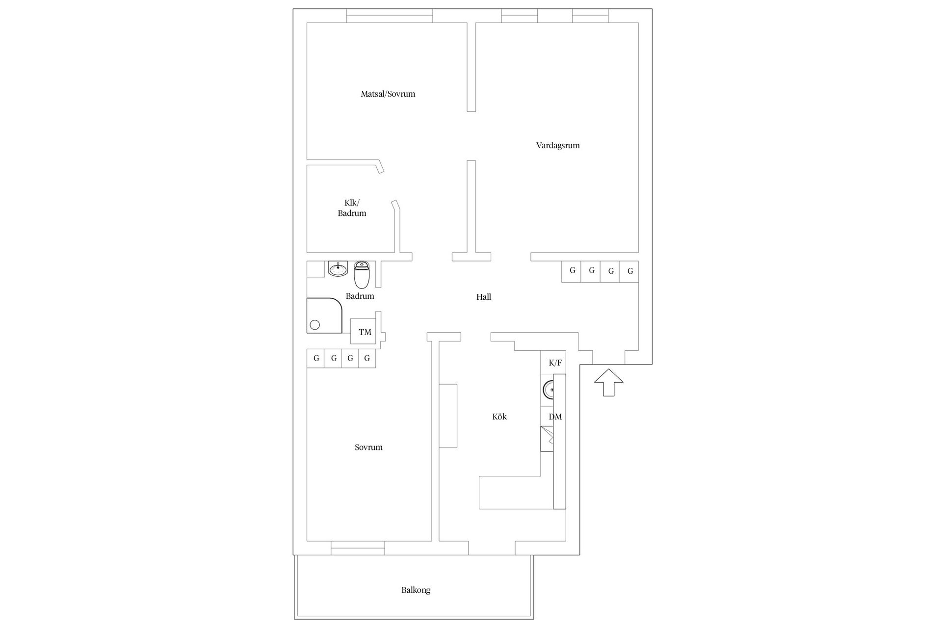 Bostadsrätt, Kastellgatan 16 B, Linné, Göteborg