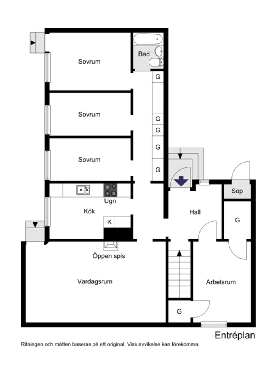 Villa, Soldalsvägen 20, Eketånga, Halmstad