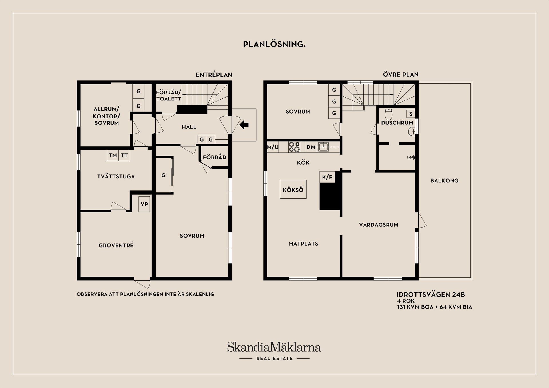 Villa, Idrottsvägen 24B, Centrala Märsta, Sigtuna