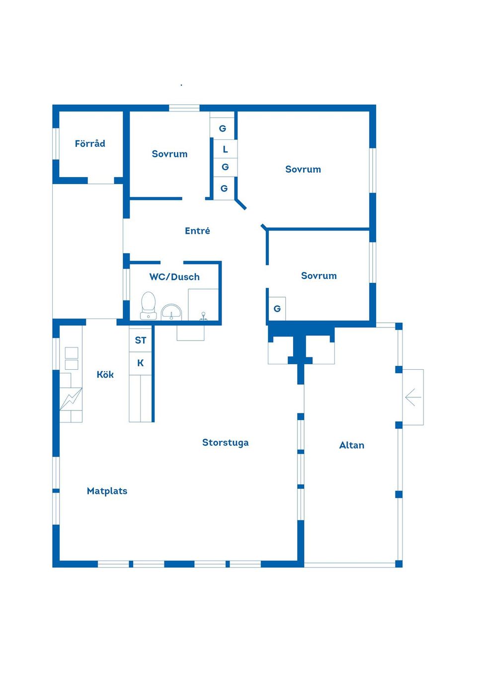 Villa, Styrsjöbo Mosippbacken 8, Styrsjöbo, Åkersbodarna, Leksand