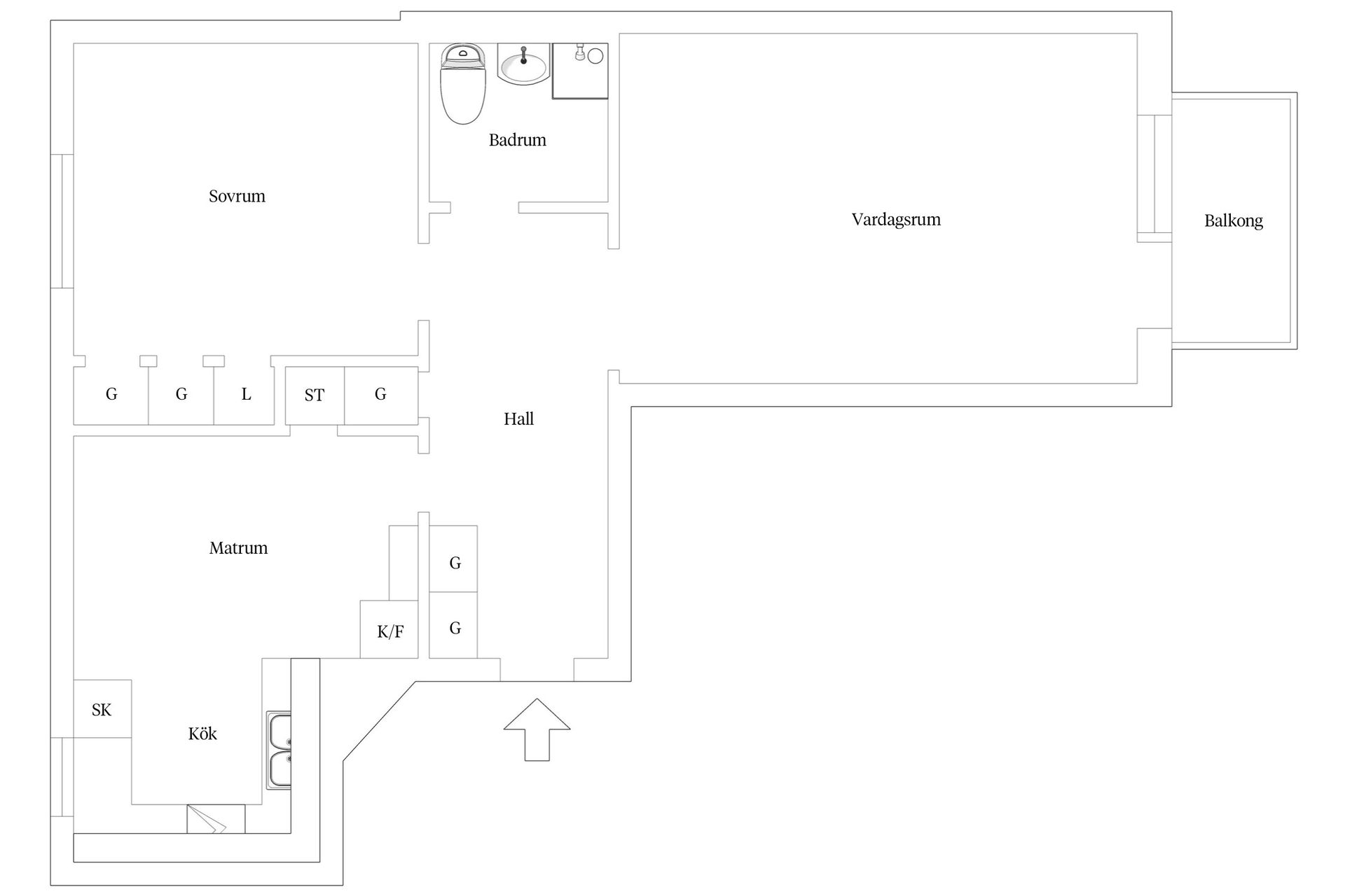 Bostadsrätt, Härnevigatan 13B, Skiljebo, Västerås