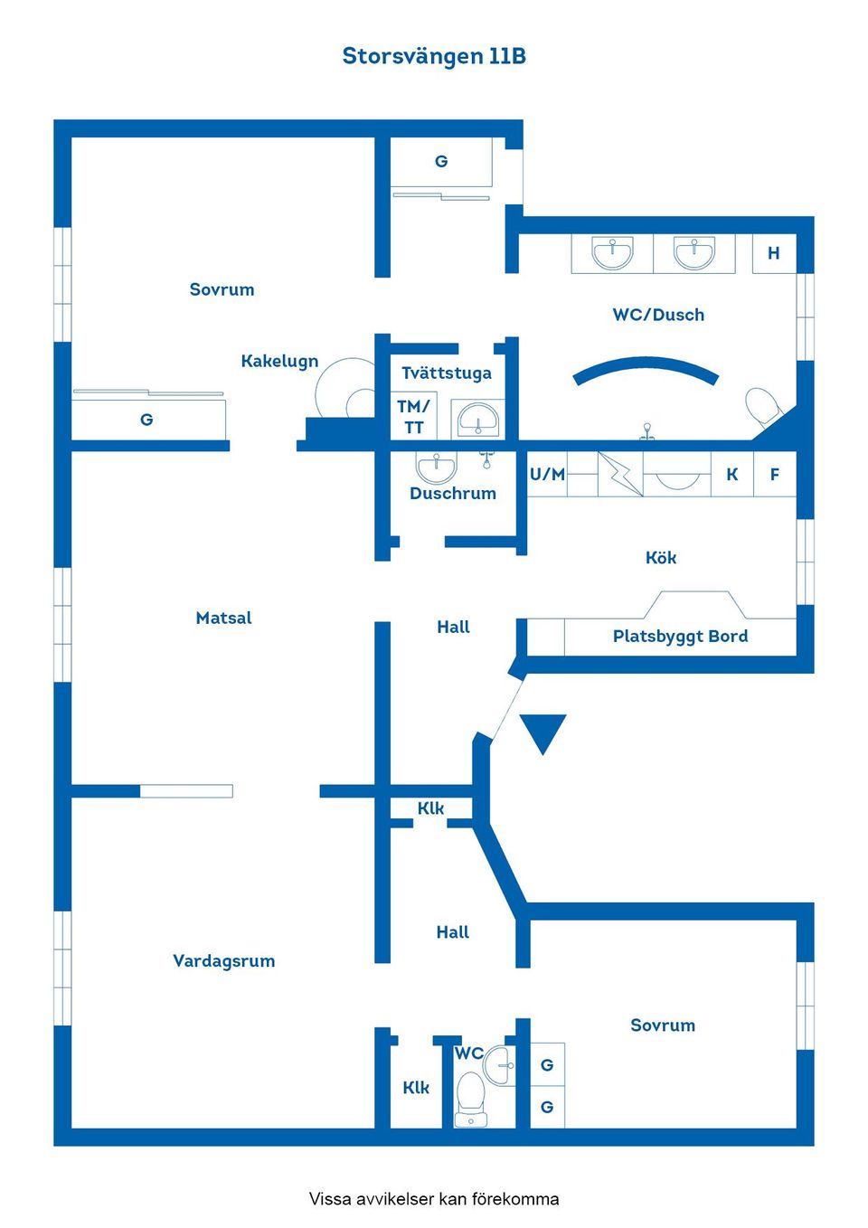 Bostadsrätt, Storsvängen 11B, Oxelbergen, Norrköping
