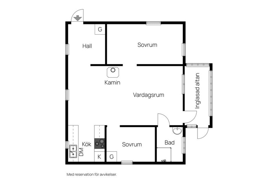 Fritidshus, Fällöviken 214, Norra Fällöviken, Härnösand