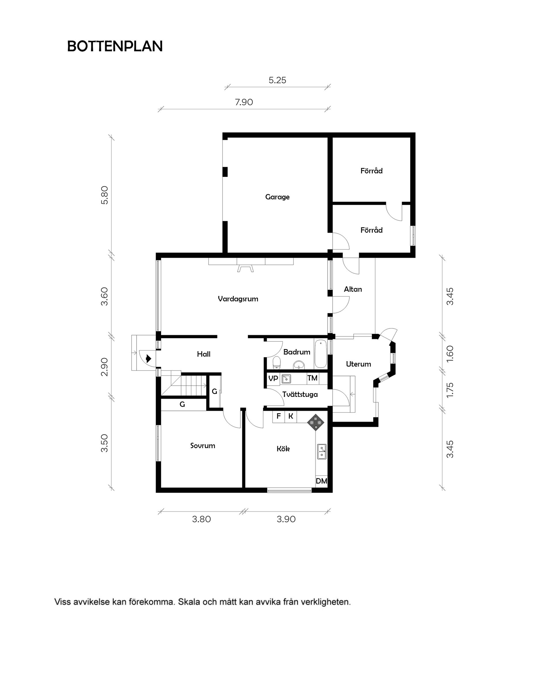Villa, Bergsvägen 16, Torbjörntorp, Falköping