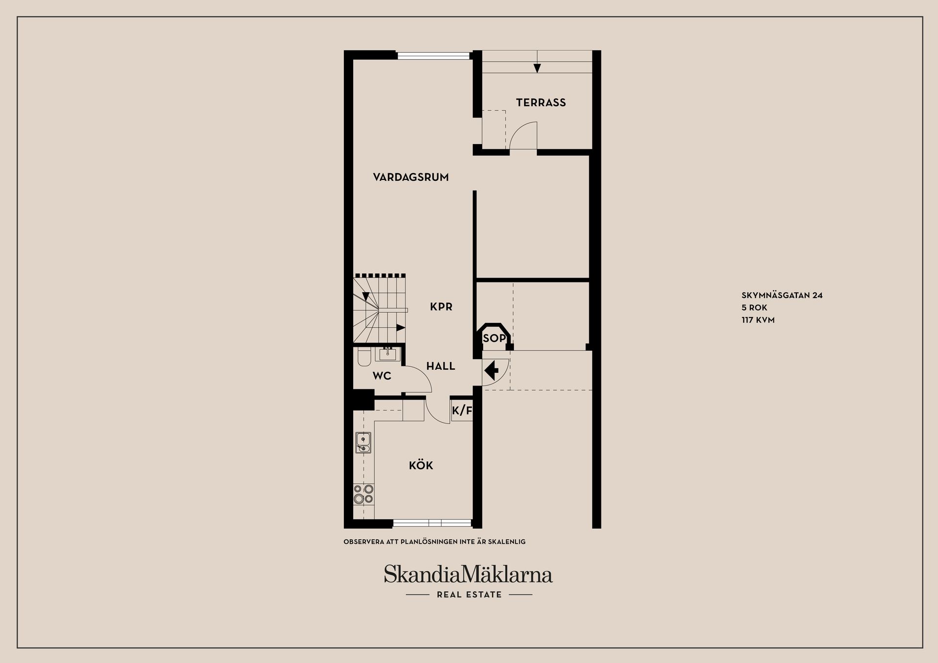 Radhus, Skymnäsgatan 24, Lorensberg, Karlstad