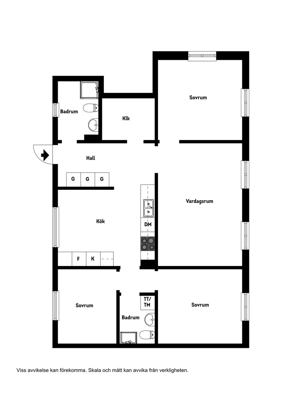 Bostadsrätt, Frejagatan 11B, Svartöstaden, Luleå
