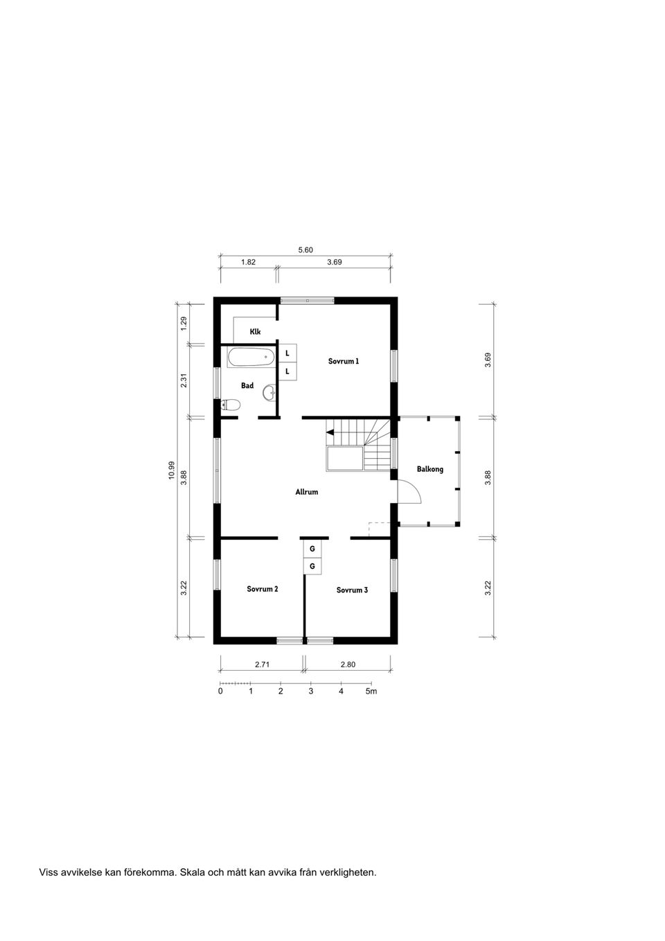 Villa, Englunds väg 6, Hällabrottet, Kumla