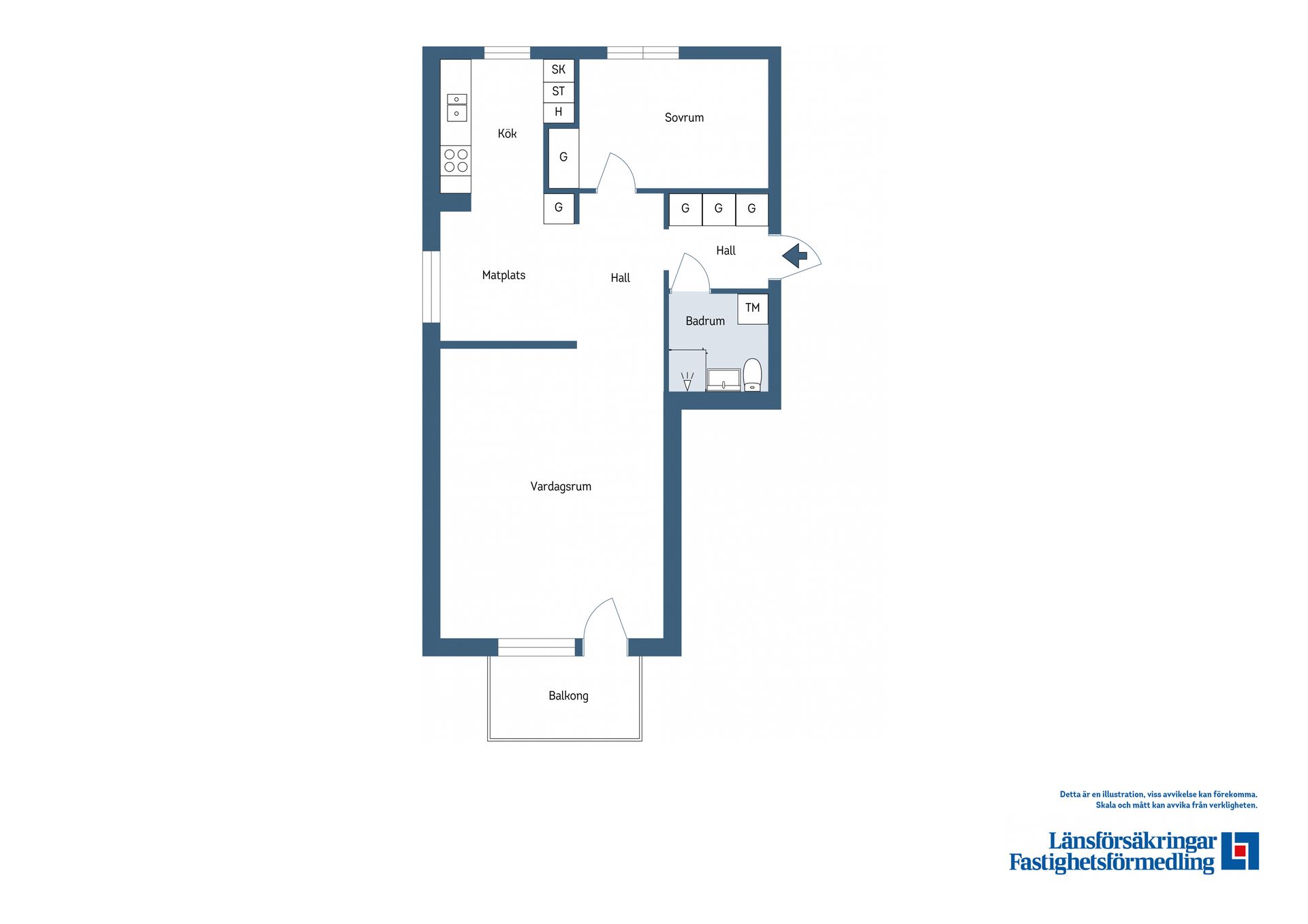 Bostadsrätt, Bergsätravägen 3B, Grycksbo, Falun