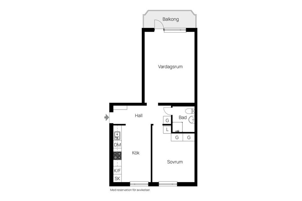 Bostadsrätt, Särstavägen 3B, Centralt, Knivsta