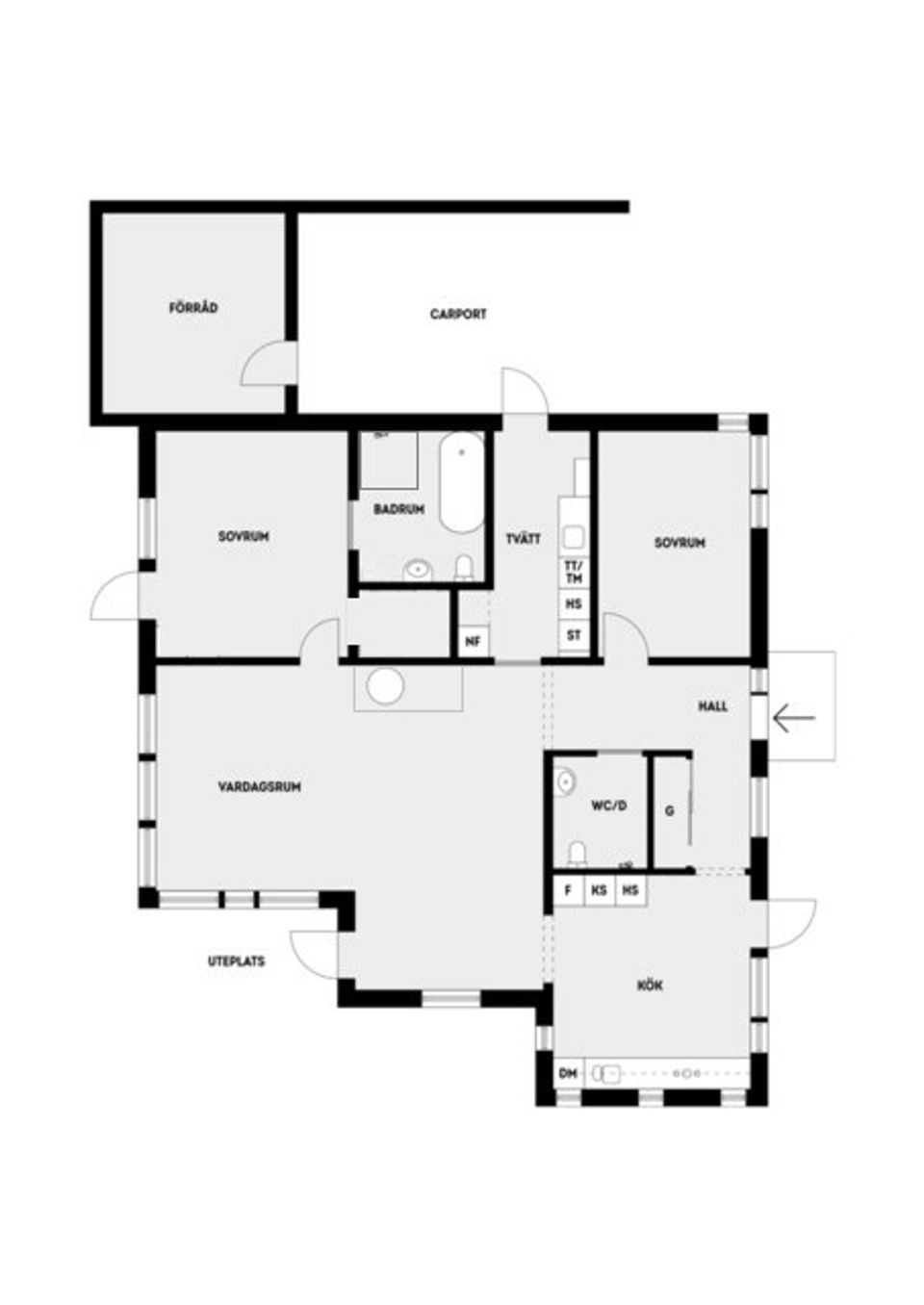 Villa, Fritzbergsvägen 98, Bällstalund, Vallentuna