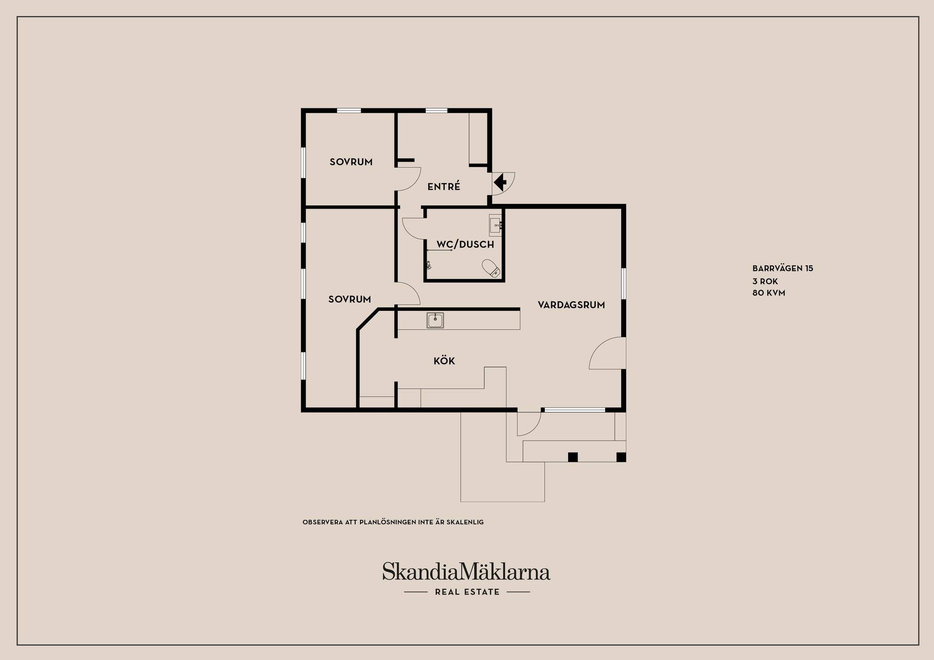 Villa, Barrvägen 15, Borås