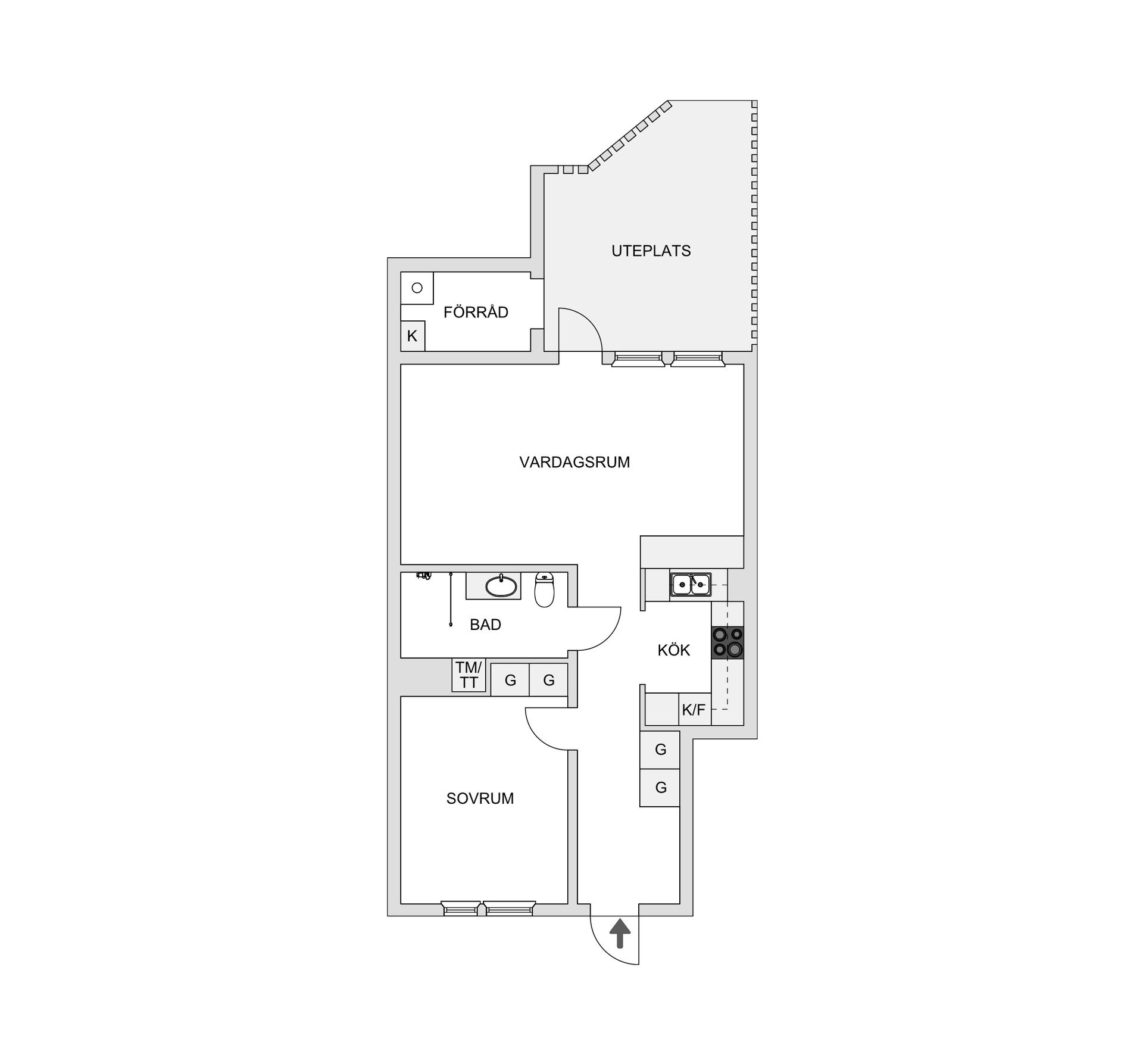 Bostadsrätt, Vannagårdsgatan 178, Husie, Malmö