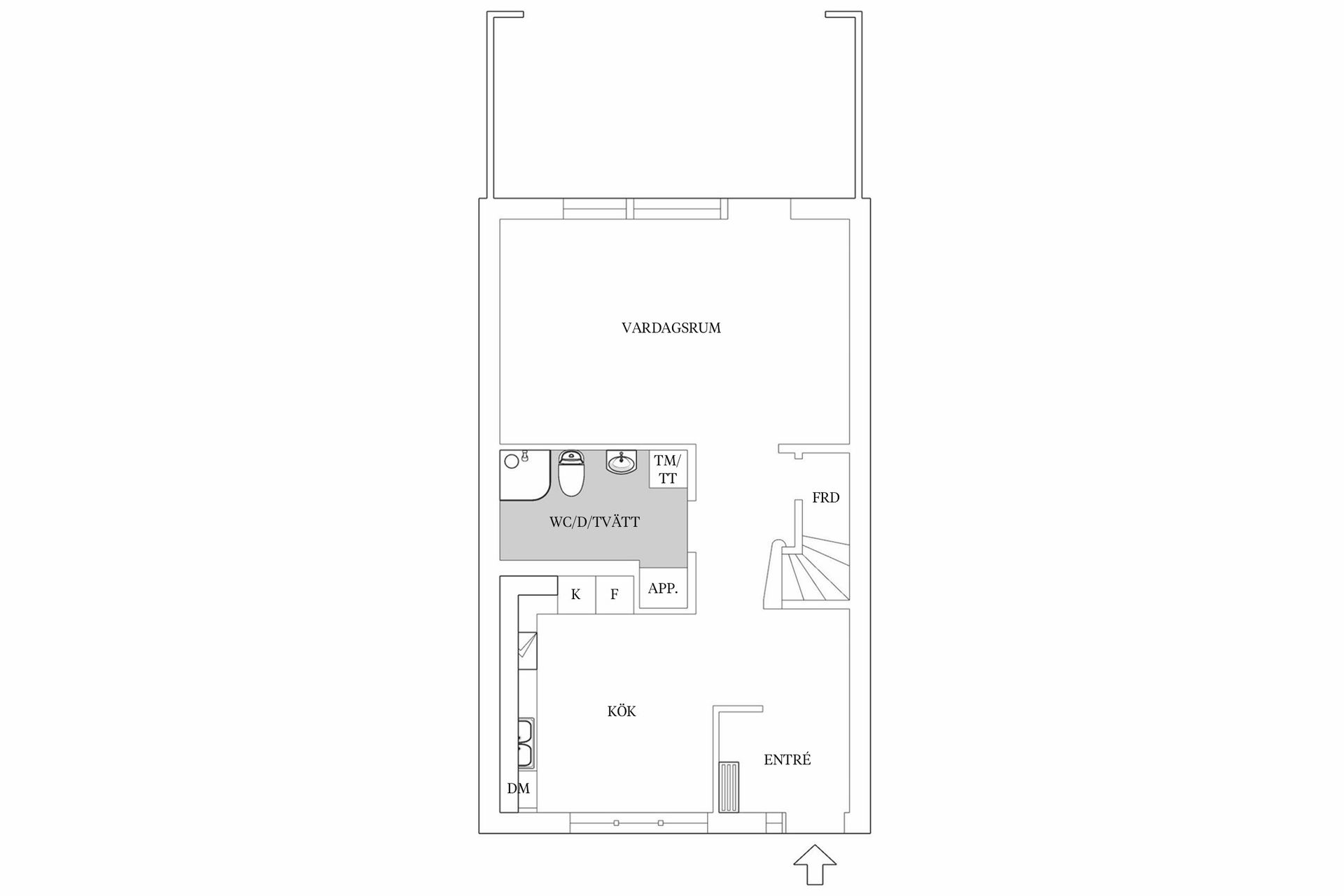 Bostadsrätt, Högövägen 44B, Bredvik, Växjö