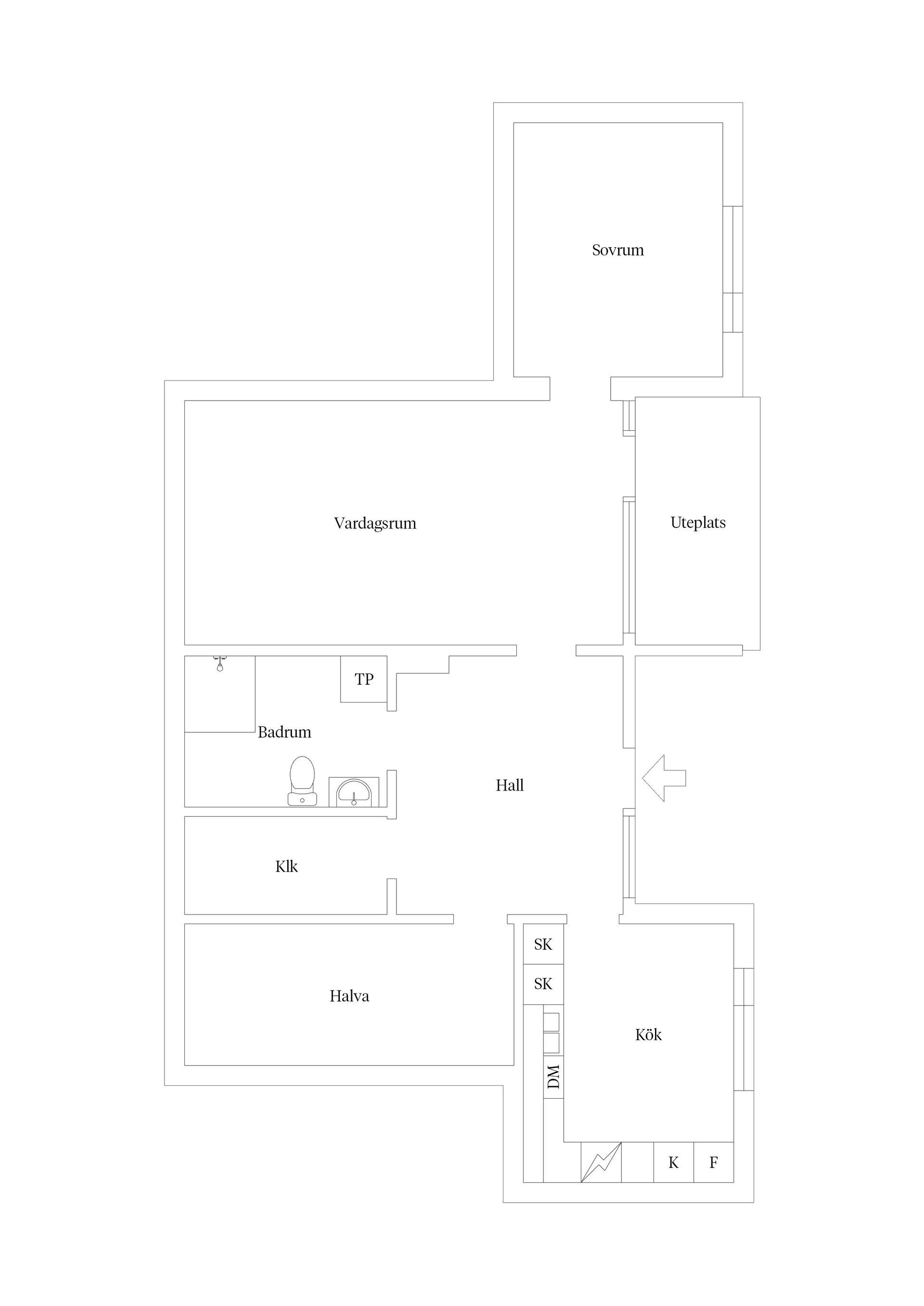 Bostadsrätt, Djurängsvägen 70A, Djurängen, Kalmar