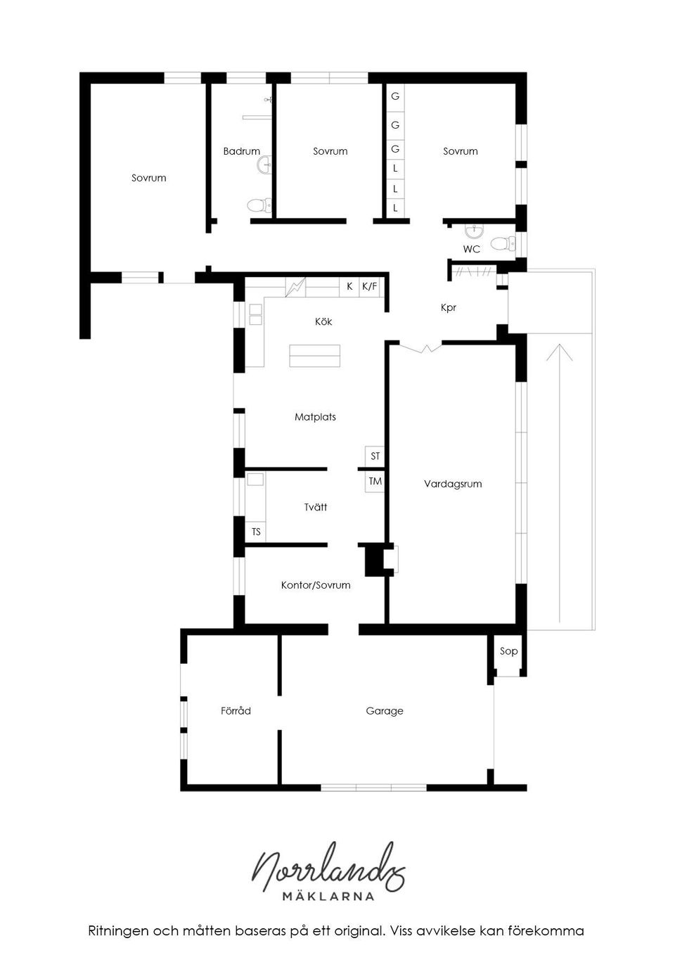 Villa, Blåmesvägen 10, Sundsvall - Bydalen, Sundsvall