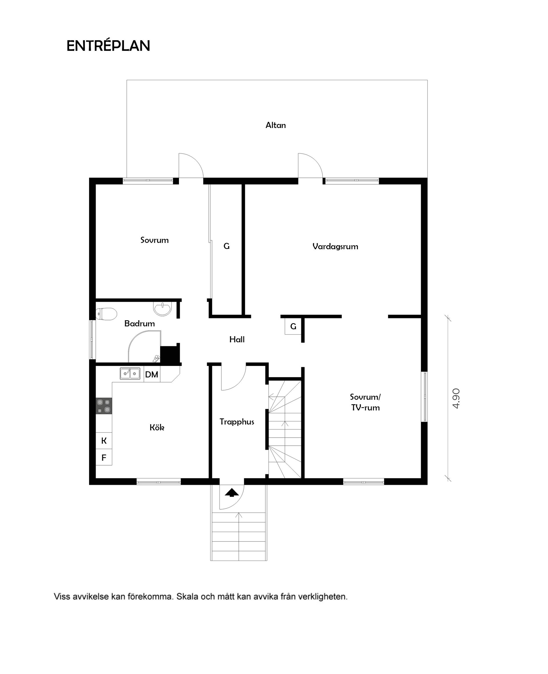 Villa, Midgårdsgatan 6, Fredriksberg, Falköping